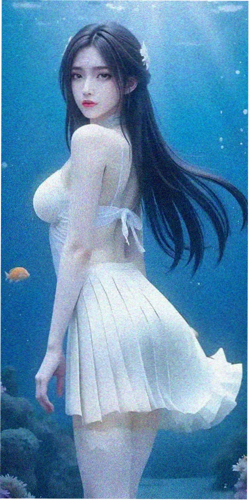 古风服饰褶皱受力点示意